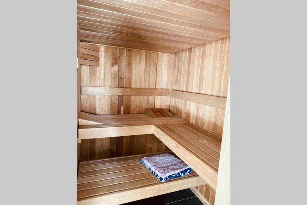 Bergische Oase - Ferienwohnung Oskar Overath Exteriör bild